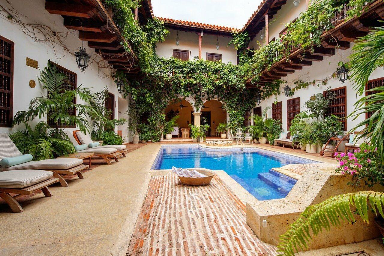 Hotel Boutique Casa Del Arzobispado Cartagena Dış mekan fotoğraf