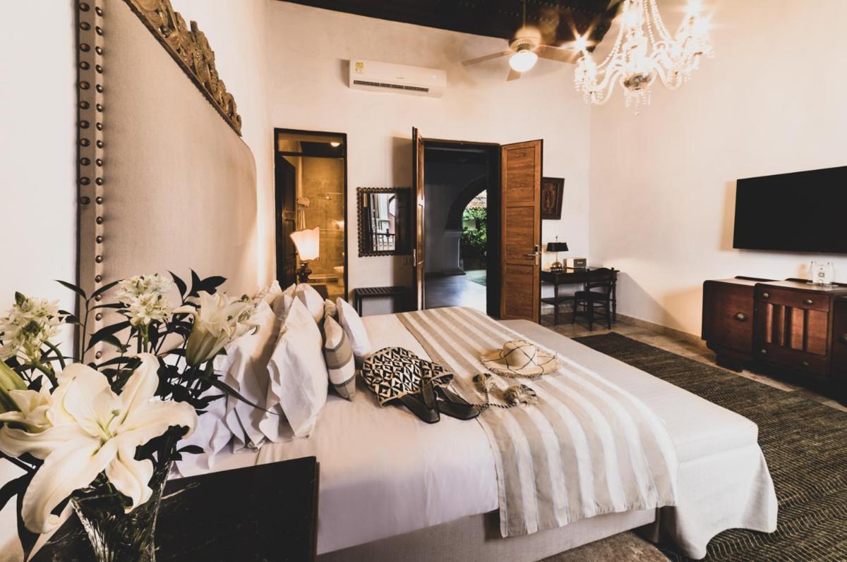 Hotel Boutique Casa Del Arzobispado Cartagena Dış mekan fotoğraf